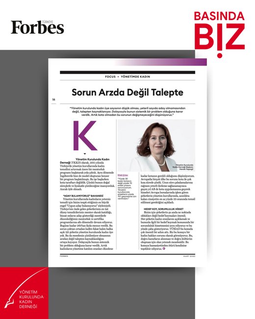 Forbes Türkiye - Sorun Arzda Değil Talepte